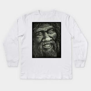 Hasapa (Blackskin) Kids Long Sleeve T-Shirt